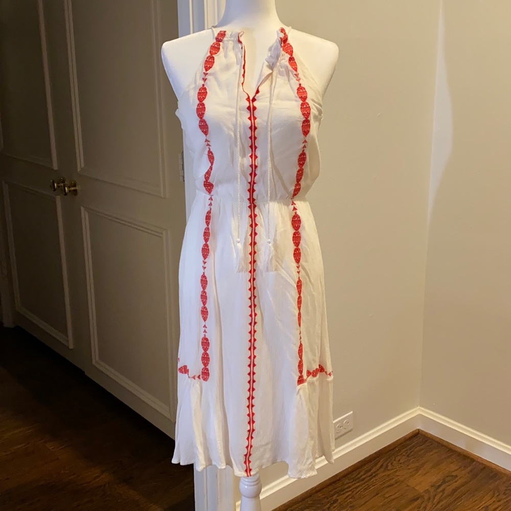 Adorable boutique embroidered summer dress